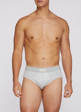 Detail View - Click To Enlarge - SKIMS - SKIMS Cotton Briefs — Set Of 3