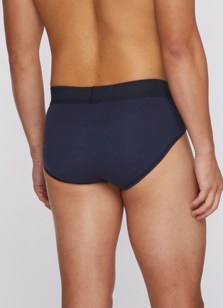 Front View - Click To Enlarge - SKIMS - SKIMS Cotton Briefs — Set Of 3
