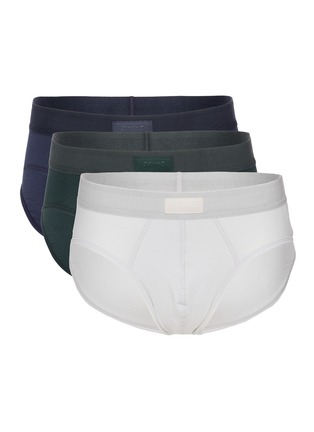 Main View - Click To Enlarge - SKIMS - SKIMS Cotton Briefs — Set Of 3