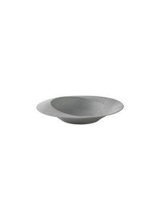 Main View - Click To Enlarge - ARTIFACTT - Aras Deep Plate — Seawater Mineral White