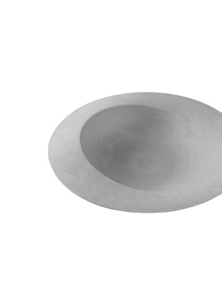Detail View - Click To Enlarge - ARTIFACTT - Aras Deep Plate — Seawater Mineral White