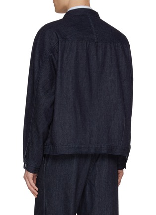 Back View - Click To Enlarge - NANAMICA - Short Denim Jacket