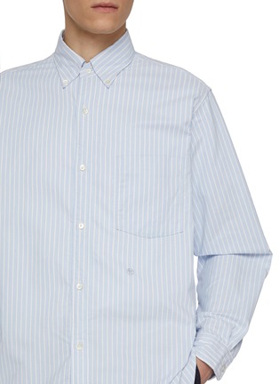  - NANAMICA - Button Down Striped Shirt