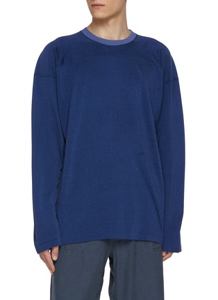 Main View - Click To Enlarge - NANAMICA - Long Sleeve Jersey Top