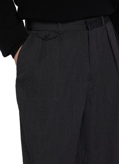 NANAMICA | Pleated Wool Pants | Men | Lane Crawford