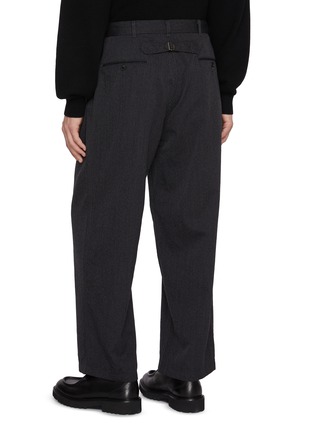 Back View - Click To Enlarge - NANAMICA - Pleated Wool Pants