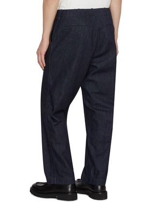 Back View - Click To Enlarge - NANAMICA - Wide Leg Denim Pants