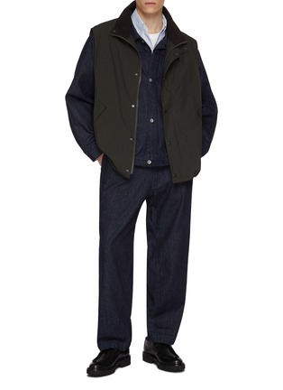 Figure View - Click To Enlarge - NANAMICA - Wide Leg Denim Pants