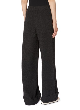 Back View - Click To Enlarge - THE ROW - Malta Wide Leg Pants
