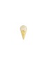 BIJOU DE M Ice Cream 18K Gold Diamond Single Stud Earring