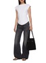 Figure View - Click To Enlarge - ARMARIUM - Jaro VIntage Washed Wide Leg Jeans