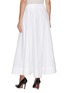Back View - Click To Enlarge - ARMARIUM - Fiamma Long Flared Cotton Poplin Skirt