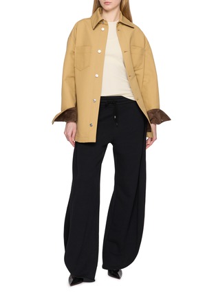 Figure View - Click To Enlarge - ARMARIUM - Tiberio Oversized Button Front Cotton Shirt