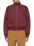Main View - Click To Enlarge - BONBOM - Raglan Faux Suede Herrington Jacket