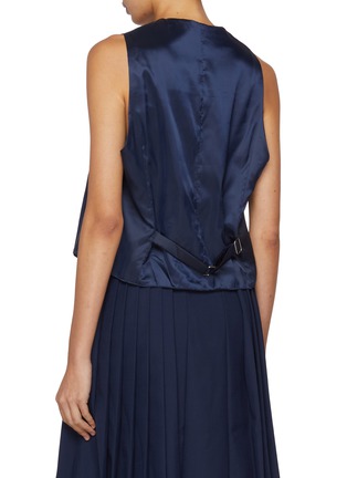 Back View - Click To Enlarge - BONBOM - Pin Detail Tailored Vest
