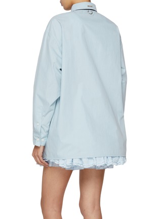 Back View - Click To Enlarge - BONBOM - Metal Logo Tie Shirt
