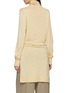 Back View - Click To Enlarge - TOTEME - Double Sleeve Turtleneck Wool Silk Top