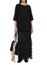 Figure View - Click To Enlarge - TOTEME - Longline T-Shirt