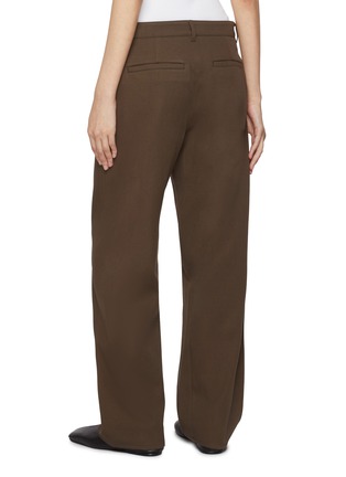 Back View - Click To Enlarge - TOTEME - Twisted Tailored Cotton Pants