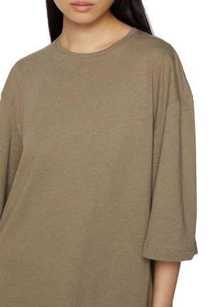  - TOTEME - Relaxed T-Shirt Cotton Cashmere Dress