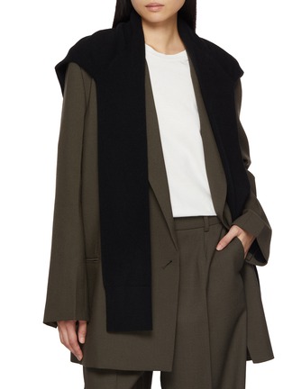 Figure View - Click To Enlarge - TOTEME - Sleeve Cashmere Scarf