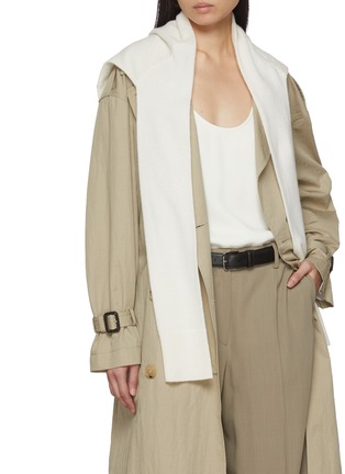 Figure View - Click To Enlarge - TOTEME - Sleeve Cashmere Scarf
