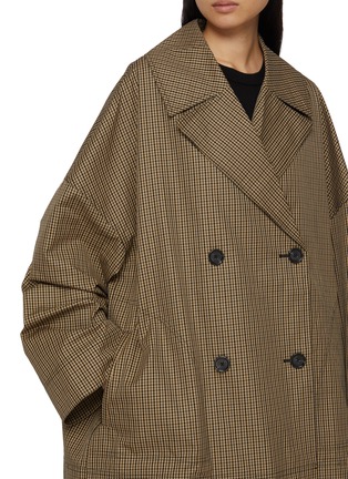  - TOTEME - Oversized Herringbone Cotton Jacket