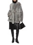 Figure View - Click To Enlarge - TOTEME - Belted Shearling Jacket