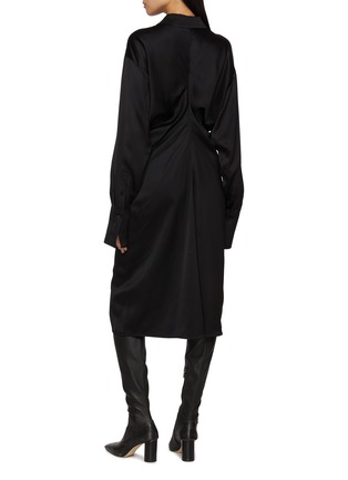 Back View - Click To Enlarge - TOTEME - Slouch Shirt Dress