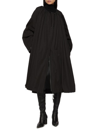 Figure View - Click To Enlarge - TOTEME - Gathered Parachute Coat
