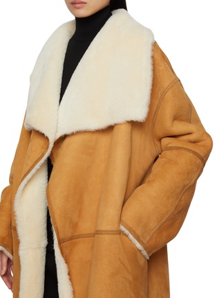  - TOTEME - Draped Shearling Coat