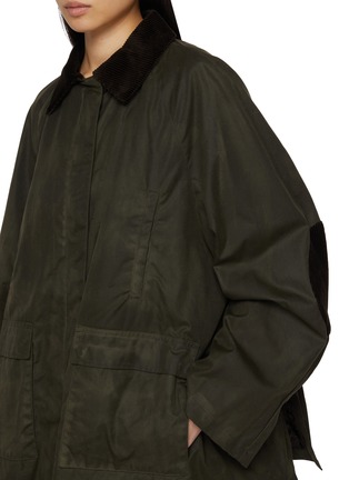  - TOTEME - Corduroy Collar Elbow Patch Cotton Country Jacket