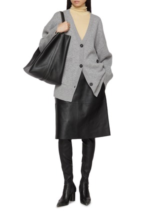 Figure View - Click To Enlarge - TOTEME - Longline Cardigan