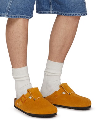 Figure View - Click To Enlarge - BIRKENSTOCK 1774 - x ADERERROR Boston Flap Clogs