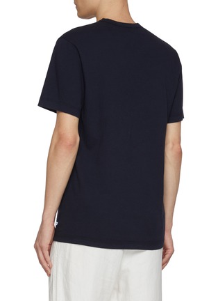 Back View - Click To Enlarge - JAMES PERSE - Lightweight Cotton Jersey Crewneck T-Shirt