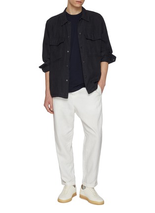 Figure View - Click To Enlarge - JAMES PERSE - Lightweight Cotton Jersey Crewneck T-Shirt