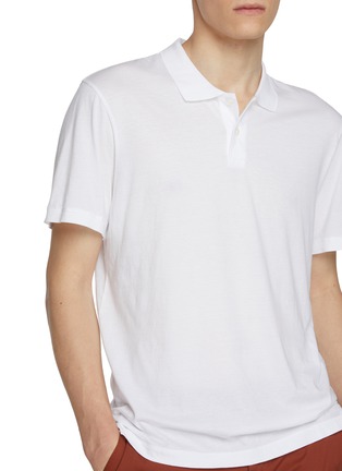  - JAMES PERSE - Lotus Cotton Jersey Polo Shirt