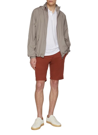 Figure View - Click To Enlarge - JAMES PERSE - Lotus Cotton Jersey Polo Shirt
