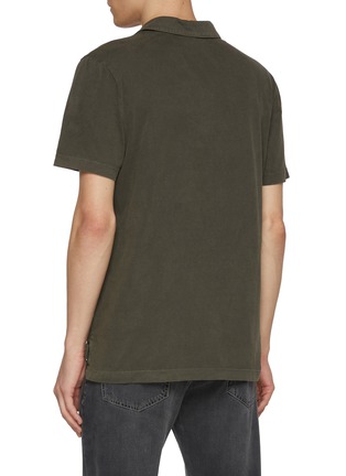 Back View - Click To Enlarge - JAMES PERSE - Revised Standard Cotton Polo Shirt