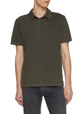 Main View - Click To Enlarge - JAMES PERSE - Revised Standard Cotton Polo Shirt