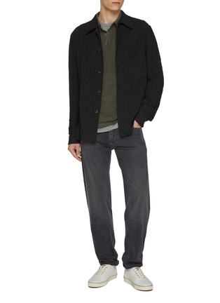 Figure View - Click To Enlarge - JAMES PERSE - Revised Standard Cotton Polo Shirt