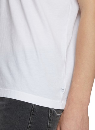  - JAMES PERSE - Lightweight Cotton Jersey Pocket Crewneck T-Shirt