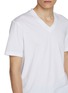  - JAMES PERSE - Lightweight Cotton Jersey V-Neck T-shirt