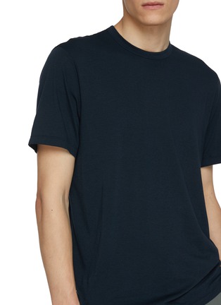  - JAMES PERSE - Elevated Lotus Cotton Jersey Crewneck T-Shirt