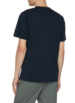 Back View - Click To Enlarge - JAMES PERSE - Elevated Lotus Cotton Jersey Crewneck T-Shirt