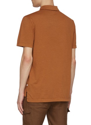 Back View - Click To Enlarge - JAMES PERSE - Revised Standard Cotton Polo Shirt