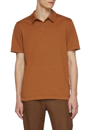 Main View - Click To Enlarge - JAMES PERSE - Revised Standard Cotton Polo Shirt