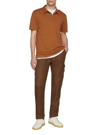 Figure View - Click To Enlarge - JAMES PERSE - Revised Standard Cotton Polo Shirt