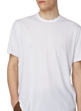  - JAMES PERSE - Elevated Lotus Cotton Jersey Crewneck T-Shirt