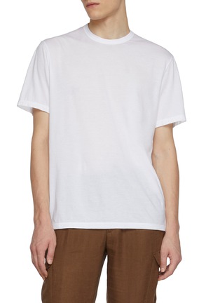 Main View - Click To Enlarge - JAMES PERSE - Elevated Lotus Cotton Jersey Crewneck T-Shirt